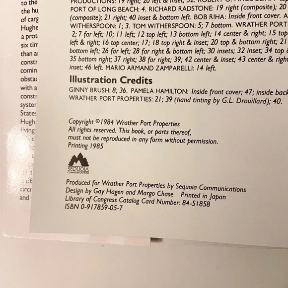 Vintage 1985 The Queen Mary and the Spruce Goose Souvenir California Brochure - Picture 7 of 16